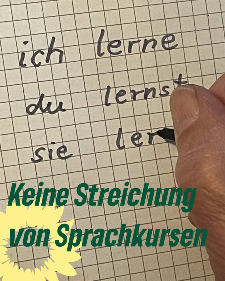 Keine Streichung von Sprachkursen zu Lasten der Kommunen